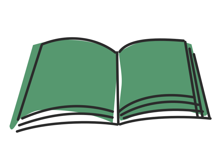 Image of an open book