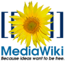 The MediaWiki logo.