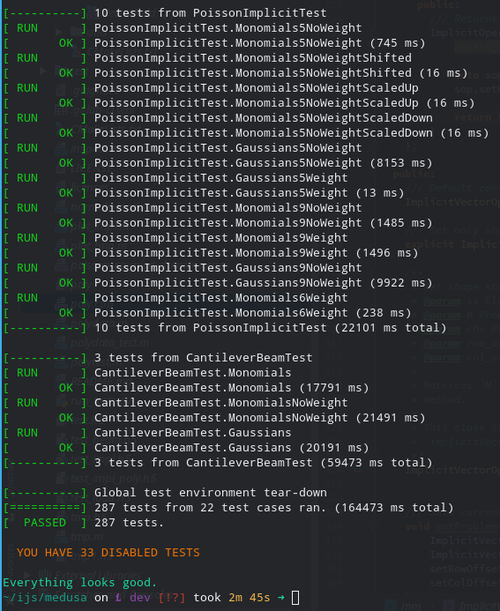 Output of successfull ./run_tests.sh script run.